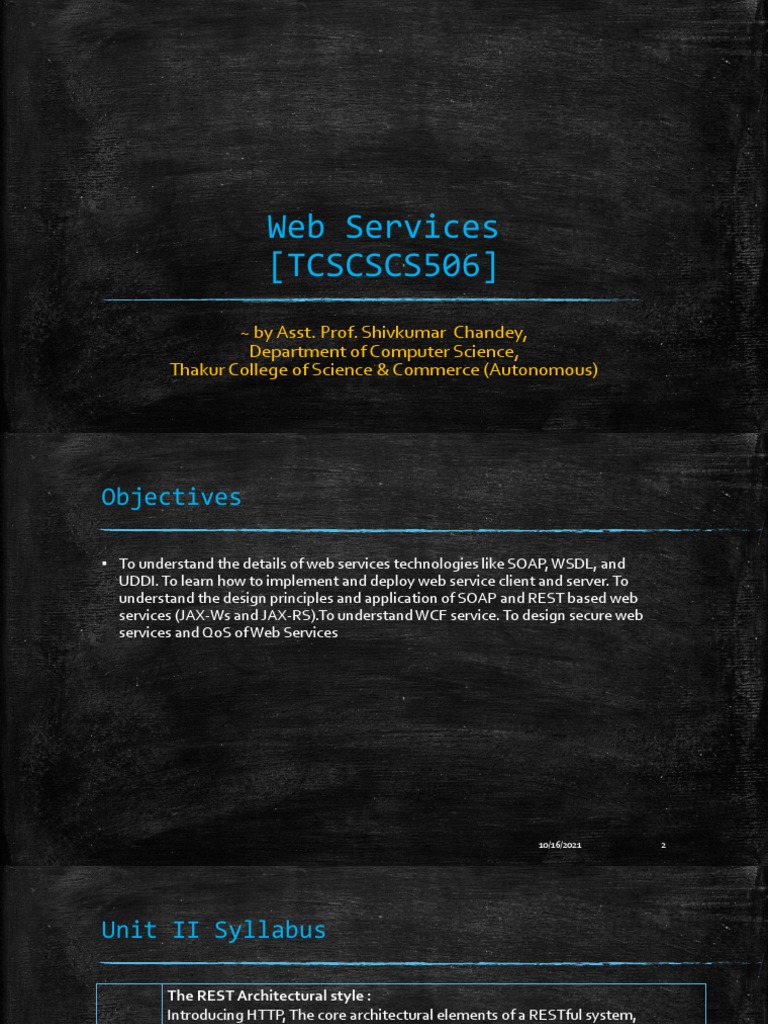 Web Services: SOAP and REST Overview | PDF | Representational State ...