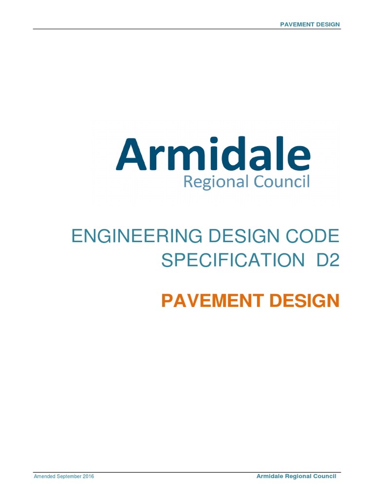 D2 Pavement Design | PDF | Road Surface | Concrete