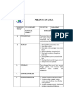 Sop Perawatan Luka Terbaru