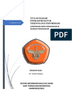 Tugas 1 DASAR INFRASTUKTUR TEKNOLOGI INFORMASI