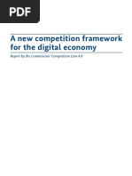 A New Competition Framework For The Digital Economy