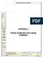 Appendix-1 Piping Isometric With Node Numbers: Saudi Arabian Oil Company