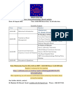 Oman Webinar: Updates in Immunohematology