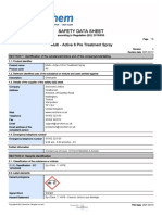 Safety Data Sheet: Multi - Active 8 Pre Treatment Spray