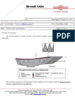 Revestimento Bagaceiras - Eutectic - Metalização Dentes