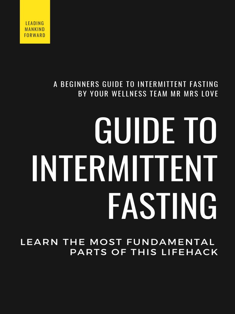 Beginner's Guide to Intermittent Fasting | PDF | Sleep | Dieting