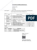 DAFTAR NILAI - SEMPRO - Maghfira Dan Sarmila