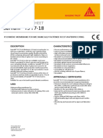 Sarnafil® TS 77-18: Product Data Sheet