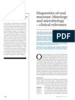Diagnostics of Oral Mucosae: Histology and Microbiology - Clinical Relevance