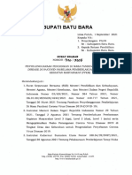 Surat Edaran Bupati 1 September 2021