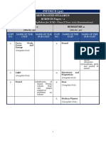 Semester 1 Semester 2: PHYSICS