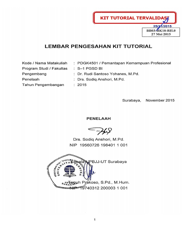 Rat Sat Pdgk4501 Pkp Upbjj Surabaya Pdf