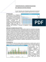Analisis de Concentracion de La Energia Electrica en El Mercado Electrico Peruano