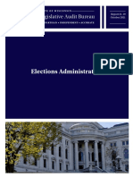 Wisconsin State Auditor Report of 2020 Election