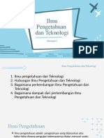 Ilmu Pengetahuan dan Teknologi Kelompok 3