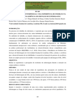 DESENVOLVIMENTO INTERPESSOAL EXPERIÊNCIA DE INSERÇÃO NA RESIDENCIA EM GERENCIA DOS SERVIÇOS DE ENFERMAGEM