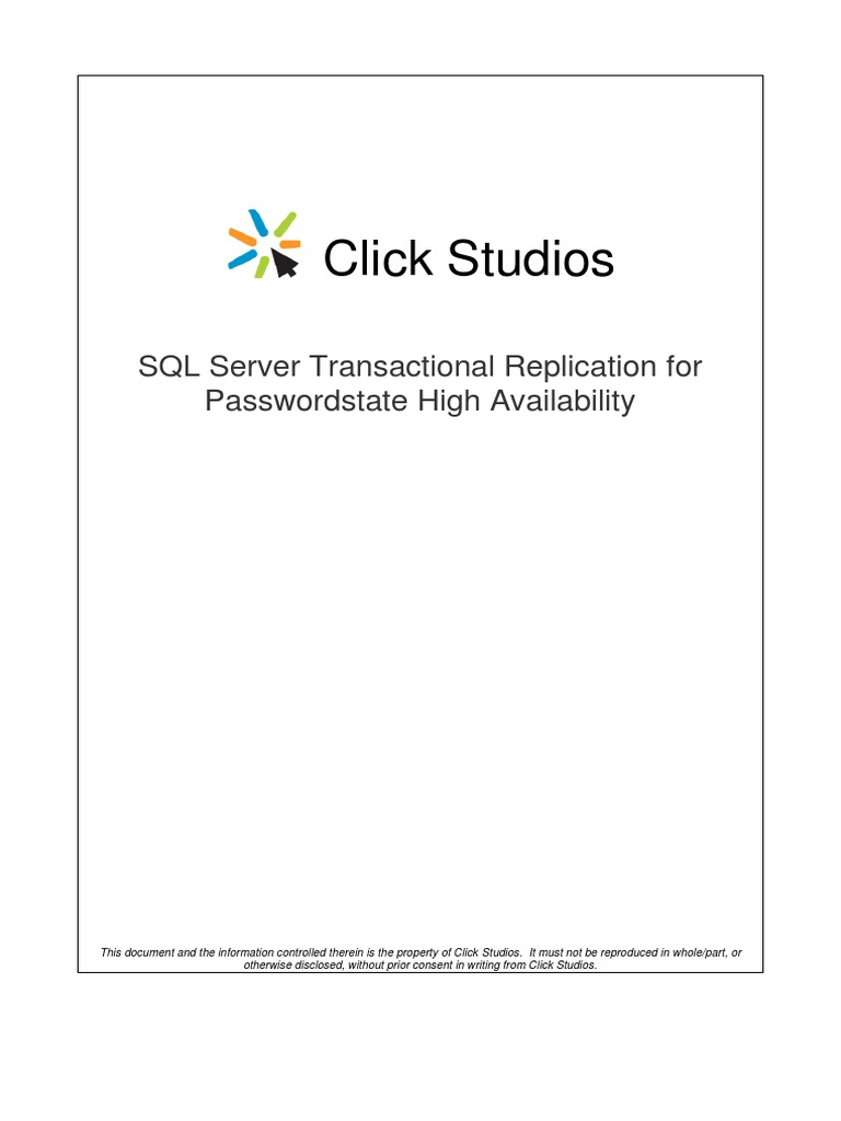 SQL Server Transactional Replication | PDF | Databases | Microsoft Sql ...