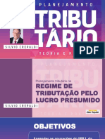 Planejamento Tributário No Regime de Tributação Do Lucro Presumido - Crepaldi