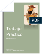 Trabajo Práctico Martín Fierro