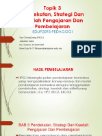 210622_29 SEJ2 Topik 3 Pendekatan Strategi Kaedah PdP Baharu