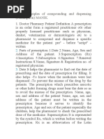 Basic Principles of Compounding and Dispensing