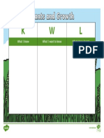 Plants and Growth Topic KWL Grid Ver 1