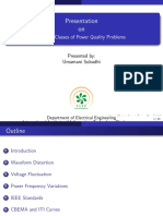 Presentation On: General Classes of Power Quality Problems