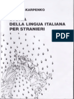 Ivanova-Karpenko Uliana. Storia Della Lingua Italiana Per Stranieri