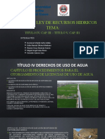 Diapositivas - Expo Ley de Recursos Hidricos