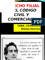 DERECHO FILIAL Actualizacion Codigo Civil y Comercial Dra Herrera 15-09-2015