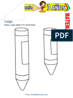 Noción de Largo y Corto para Niños de 3 Años