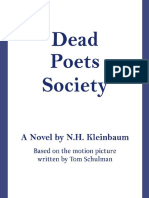 438602489 Dead Poets Society N H Kleinbaum