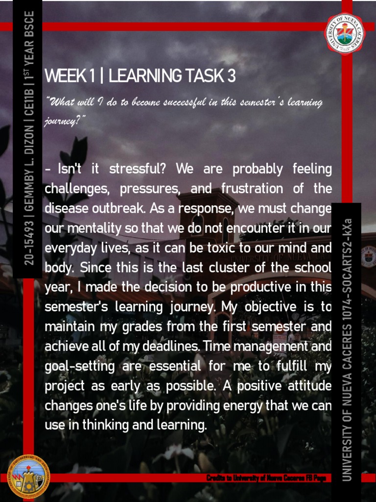 W1 - Learning Task 3 | PDF