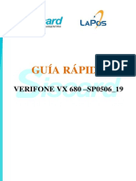Guía Rápida Verifone VX 680 SP0506 - 19
