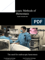 Endoscopic Methods of Hemostasis