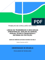 Tcc - Linhas de Transmissao e Sistemas de Proteção, Raios