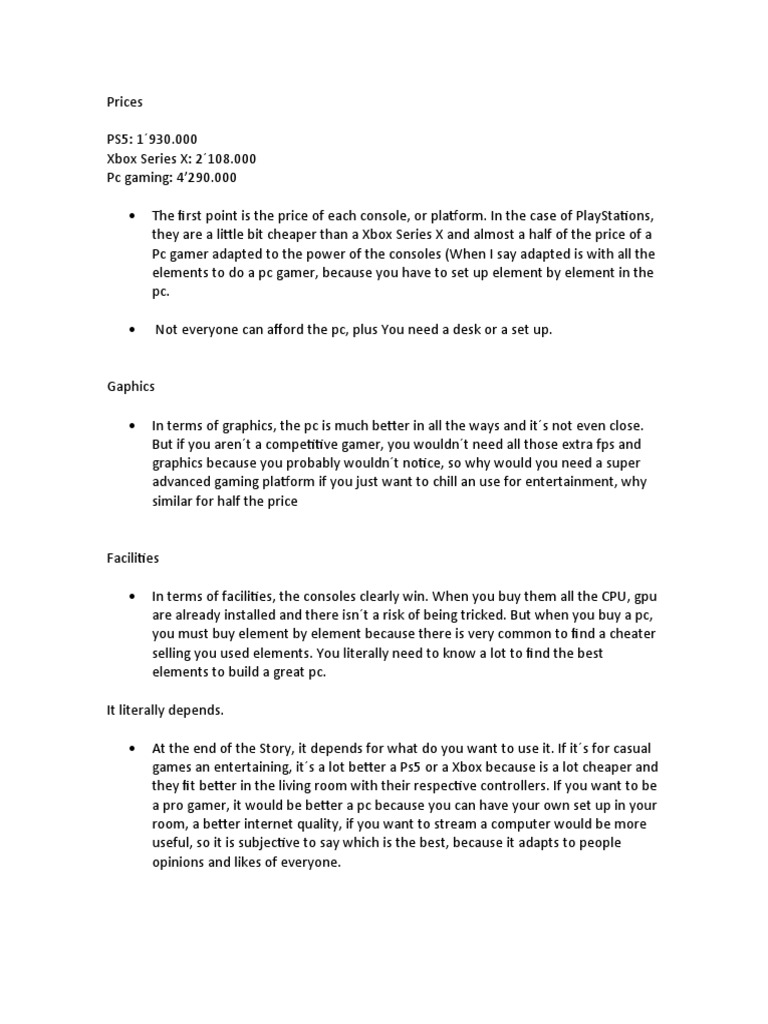 Gaming Platforms | PDF | Games & Activities | Computers
