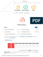 Performance: Performance Accessibility Best Practices SEO