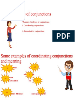 There Are Two Types of Conjunctions-1.coordinating Conjunctions 2.subordinative Conjunctions