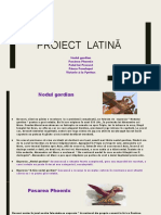 Proiect Latina