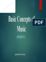 Basic Concepts of Music 2