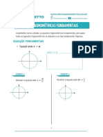 Equações Trigonométricas Fundamentais