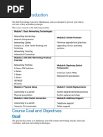 Dell EMC Networking Corrective Maintenance