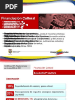 Financion Cultural 2011
