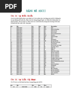 Bảng mã ASCII | PDF