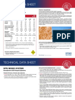 Technical Data Sheet: Site Mixed System