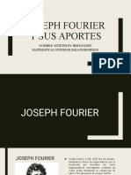Joseph Fourier y Sus Aportes
