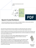 Register for premium quartz crystal oscillator content
