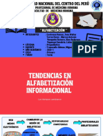 Tendencia en Alfabetización Informacional