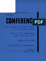 LDS Conference Report 1970 Annual